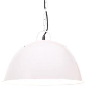 VidaXL Industrijska viseća svjetiljka 25 W bijela okrugla 41 cm E27