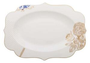 PIP STUDIO OVALNI TANJUR ROYAL WHITE COLLECTION