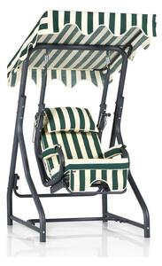 Floriane Garden Vrtna stolica za ljuljanje, višebojno boja, Camellia Tek Kişilik Salıncak Yeşil Krem - 1