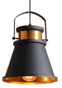 Stropna svjetiljka ASTI C Crna / Zlatna