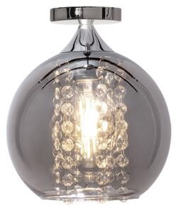 Zrcalna staklena stropna viseća svjetiljka s kristalima APP599-1C