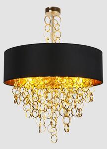 Viseća svjetiljka Crno zlato 45cm APP683-3CP