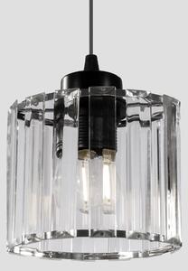 Kristalna stropna svjetiljka Crna APP511-1CP