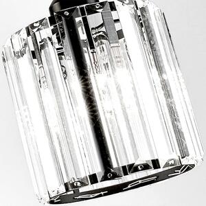 Kristalna stropna svjetiljka Crna APP511-1CP