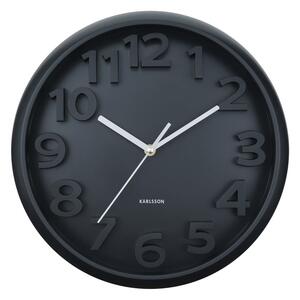 Zidni sat ø 33,5 cm Elevated Classic Numbers – Karlsson