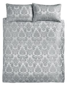 Siva posteljina Catherine Lansfield Jacquard, 200 x 200 cm