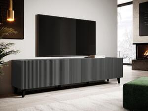 TV stol Remeta 103, Antracit, Crna, 53x201x42cm