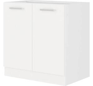 Zondo.hr Donji kuhinjski ormarić- Edris 80 D 2F BB (bijela ). 1032823