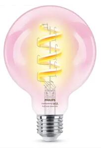 PHILIPS SMART LED žarulja G95 E27 RGB prozirna 8720169165793