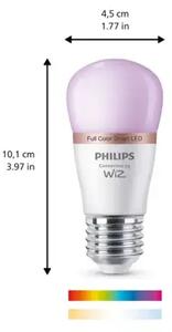 PHILIPS SMART LED žarulja 40W P45 E27 RGB 8719514437395