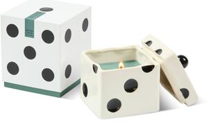 Paddywax Lucky Dice Misted Lime mirisna svijeća od keramike 283 g
