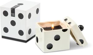 Paddywax Lucky Dice Lava Stone mirisna svijeća od keramike 283 g