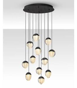 ALICIA LED LUSTER 12X CRNI 60W IP20 3000K TRIAC DIMABILNI NL9124115