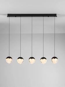 ALICIA LED VISILICA 5X CRNA 25W 3000K IP20 TRIAC DIMABILNA NL9124114