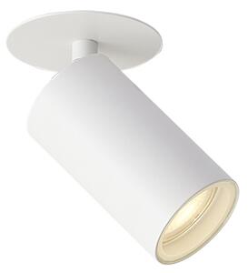 Moderna ugradbena reflektorska svjetiljka bijela GU10 50 mm IP44 - Chels