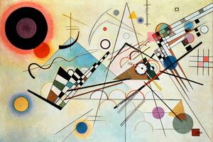 Reprodukcija Kompozicija VIII. (1915), Wassily Kandinsky