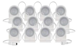 LED RGBIC+CCT Dekorativni lanac GoSmart 12xLED/7W/230V 255 cm Wi-Fi Tuya