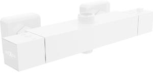 Mexen Cube termostatska tuš baterija, bijela - 77250-20