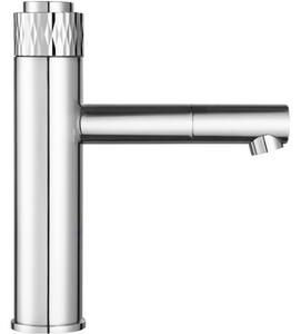 Mexen Diamond slavina za umivaonik, krom - 71500-00
