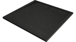 Mexen Amon kvadratna tuš kada SMC 100 x 100 cm, crna - 4F701010