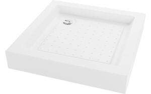 Mexen Rio četvrtasta tuš kada 80 x 80 cm, bijela - 45108080