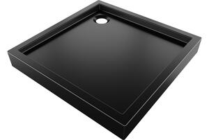 Mexen Flow+ četvrtasti tuš 100 x 100 cm, crna mat - 46S701010H