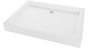Mexen Rio pravokutna tuš kada 100 x 80 cm, bijela - 45108010