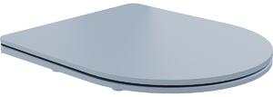 Mexen spor i tanki toaletni poklopac, duroplast, sivo-plavi mat - 39740069