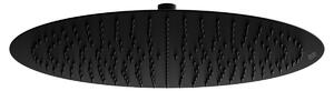 Mexen Slim tuš glava 40 cm, crna - 79240-70