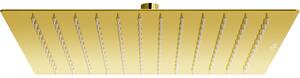 Mexen Slim tuš glava 30 x 30 cm, zlatna - 79130-50