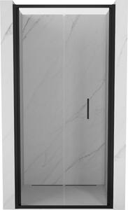Mexen Exo sklopiva tuš vrata 65 cm, prozirna, crna - 816-065-000-70-00