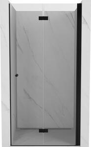 Mexen Mist-F sklopiva desna tuš vrata 65 cm, prozirna, crna - 8A6-065-000-70-00-P