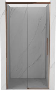 Mexen Rox klizna vrata za tuš 110 cm, transparentna, ružičasto zlato - 8C2-110-000-60-00