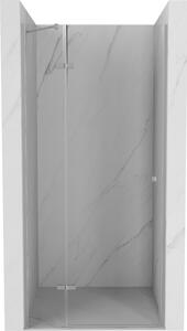Mexen Roma zaokretna tuš vrata 70 cm, prozirna, krom - 854-070-000-01-00