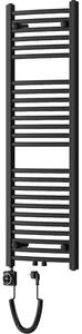 Mexen Ares električni radijator 1200 x 400 mm, 400 W, crni - W102-1200-400-6400-70