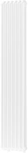 Mexen Kent dekorativni radijator 1882 x 380 mm, 1392 W, bijeli - W216-1882-380-00-20