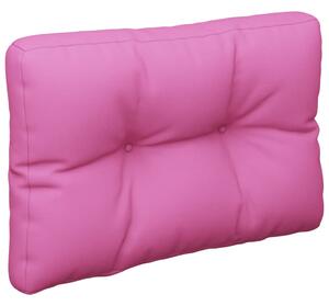 VidaXL Jastuk za palete ružičasti 50 x 40 x 12 cm od tkanine