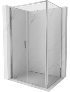 Mexen Exo zidna tuš kabina 70 x 75 cm, prozirna, kromirana - 814-070-075-01-00