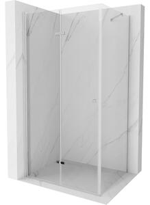 Mexen Lima sklopiva tuš kabina 95 x 90 cm, prozirna, krom - 856-095-090-01-00