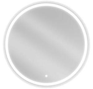 Mexen Gobi osvijetljeno okruglo kupaonsko ogledalo, 80 cm, LED 6000K, protiv magle - 9801-080-080-611-00