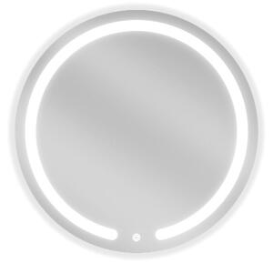 Mexen Rose osvijetljeno okruglo kupaonsko ogledalo, 60 cm, LED 6000K, protiv magljenja - 9810-060-060-611-00