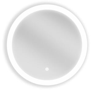 Mexen Oro osvijetljeno okruglo kupaonsko ogledalo, 50 cm, LED 6000K, protiv zamagljivanja - 9824-050-050-611-00