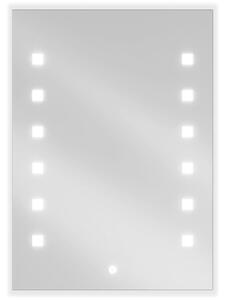 Mexen Ner osvijetljeno kupaonsko ogledalo 50 x 70 cm, LED 6000K, anti-magla - 9809-050-070-611-00