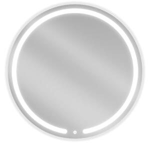 Mexen Rose osvijetljeno kupaonsko ogledalo, okruglo 80 cm, LED 6000K, protiv magljenja - 9810-080-080-611-00