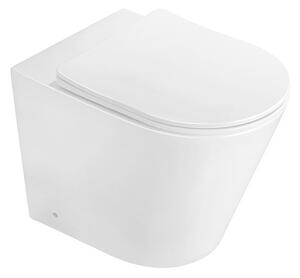 Mexen Rico stojeća WC školjka Rimless s daskom sporog zatvaranja slim, duroplast, bijela sjajna - 32724000