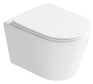 Mexen Rico 2.0 WC školjka Rimless Tornado s tankom sjedalom, duroplast, bijeli sjaj - 3072L4000T