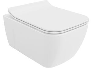 Mexen Margo WC školjka Rimless s Slim usporavajućom daskom, duroplast, bijeli sjaj - 30420800