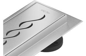 Mexen Flat M18 linearni odvod 50 cm, inox - 1023050-15