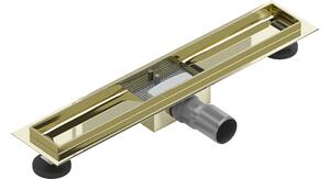 Mexen Flat kućište za linearni odvod 50 cm, zlatni - 1515050