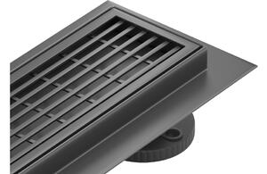 Mexen Flat M33 linearni odvod 60 cm, crni - 1733060-15